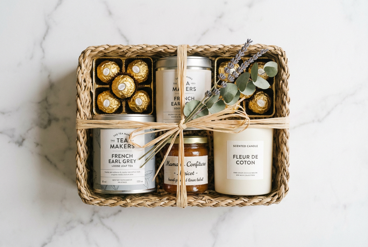Panier gourmand fait maison