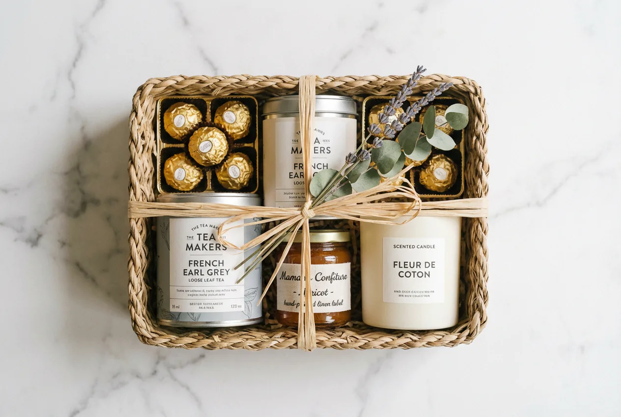 Panier gourmand fait maison