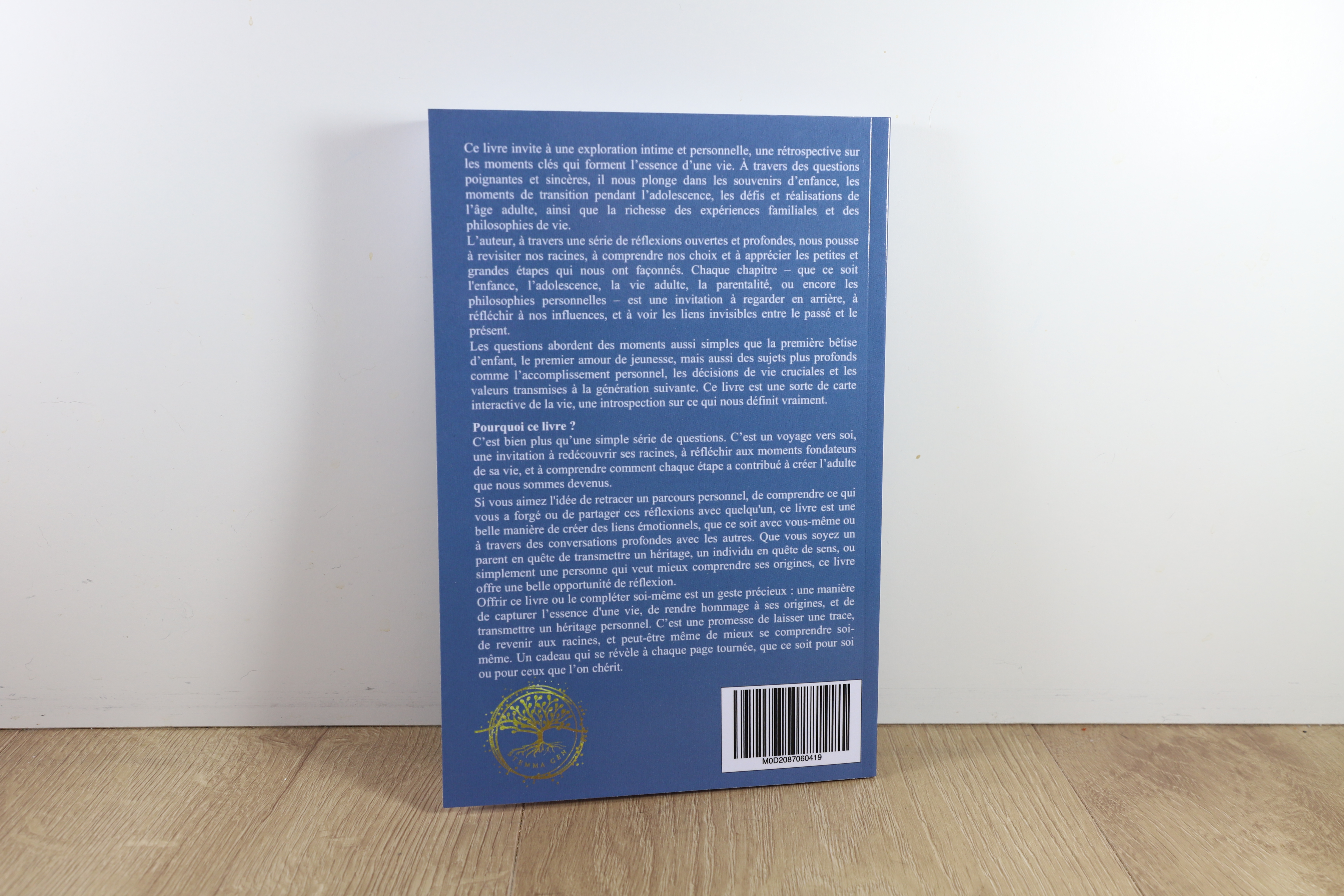 Contenu du livre Papa Raconte-moi ton histoire — questions sur l'enfance, la famille et les valeurs