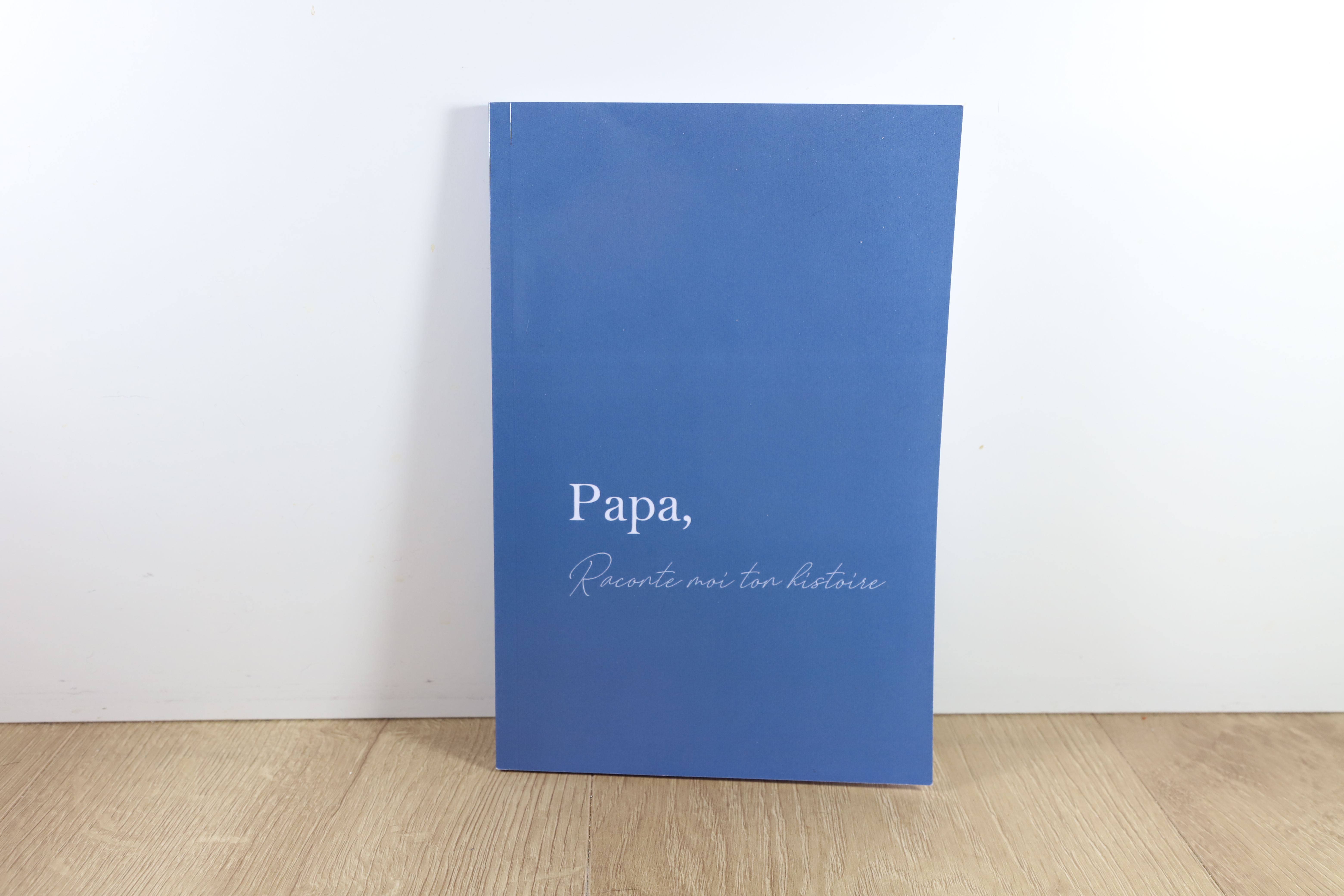 Papa, Raconte-moi ton histoire — livre-journal de souvenirs cadeau fête des pères original