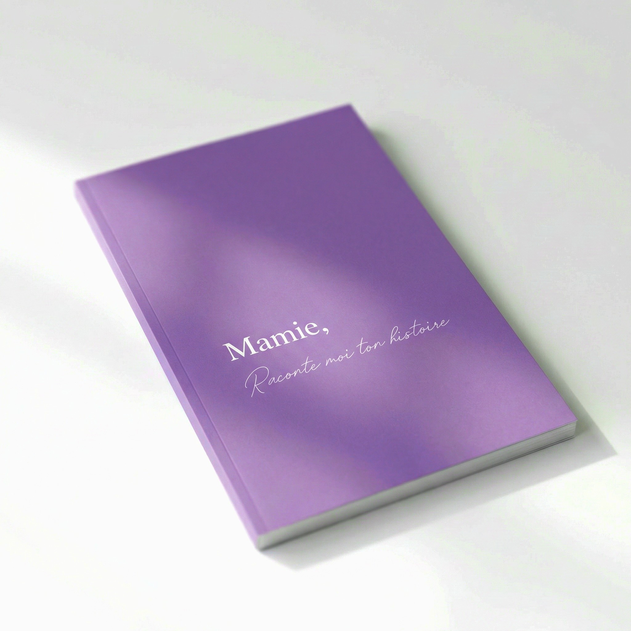 Mamie, Raconte-moi ton histoire — livre-journal cadeau fête des grand-mères